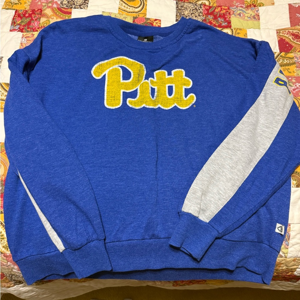 Blue Pitt Crewneck Sweatshirt